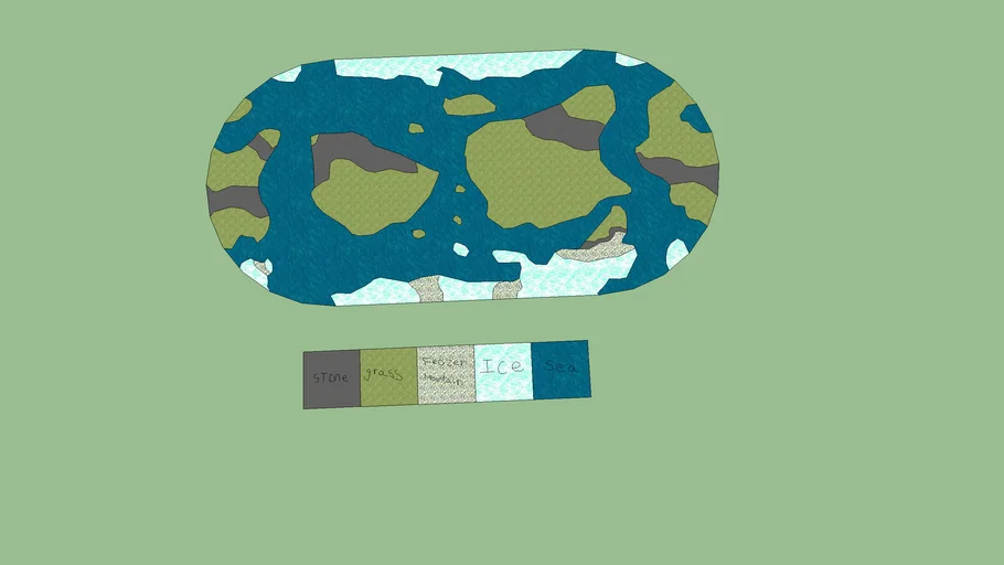 this is a map of a planet any planet but a planet | 3D Warehouse