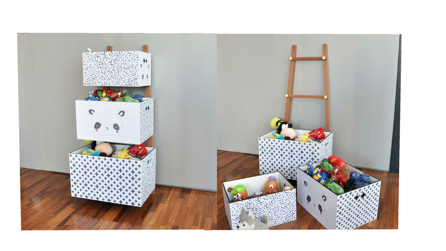 Box toys 3D Warehouse