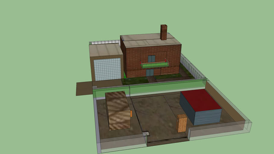 cool land house 1 3D Warehouse