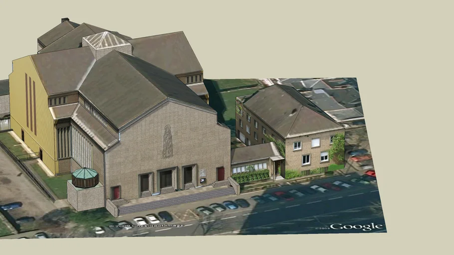 Eglise Sainte Madeleine de Nantes 3D Warehouse