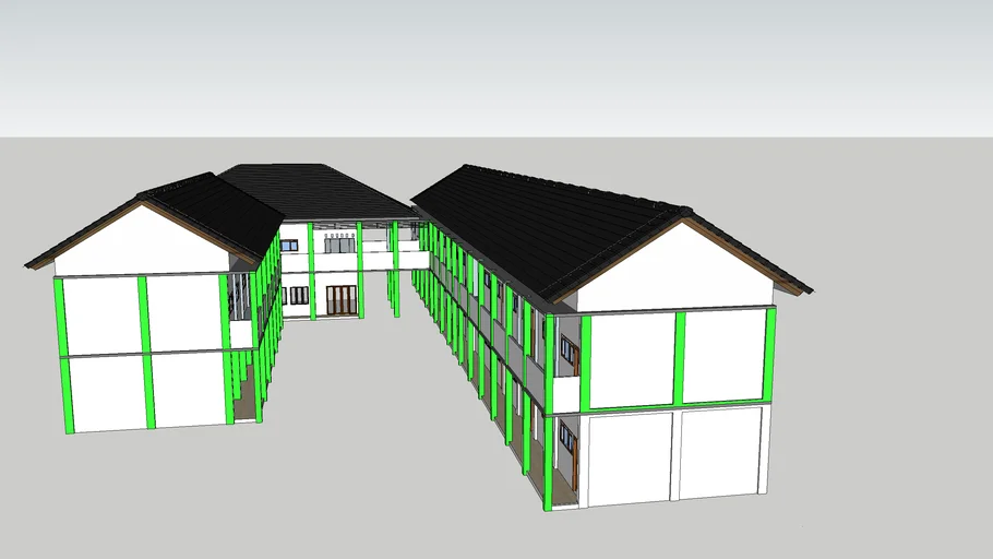 Gedung Sekolah MI | 3D Warehouse