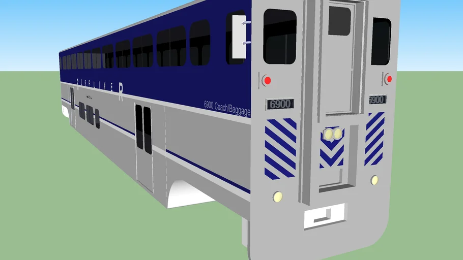 Amtrak Surfliner Cab Car | 3D Warehouse