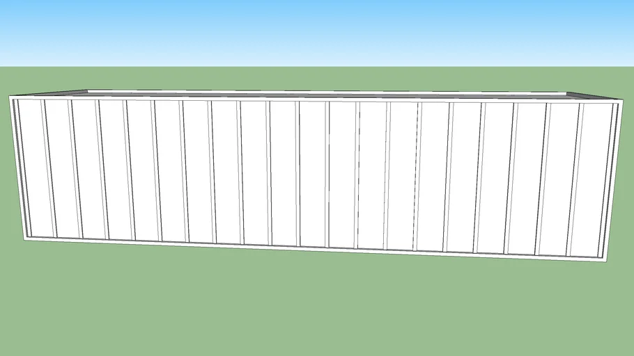 Simple Shipping Container | 3D Warehouse