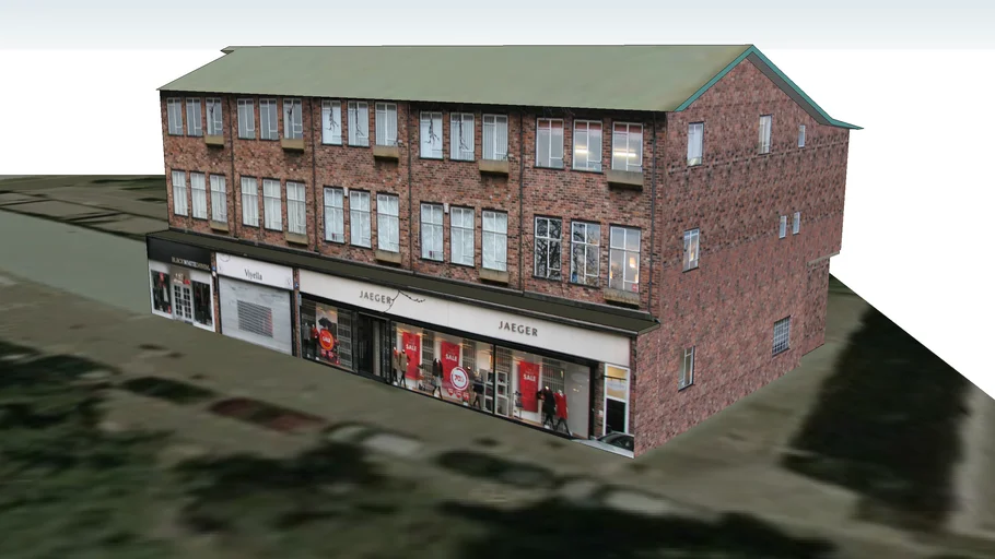 Wilmslow Shops. 3D Warehouse