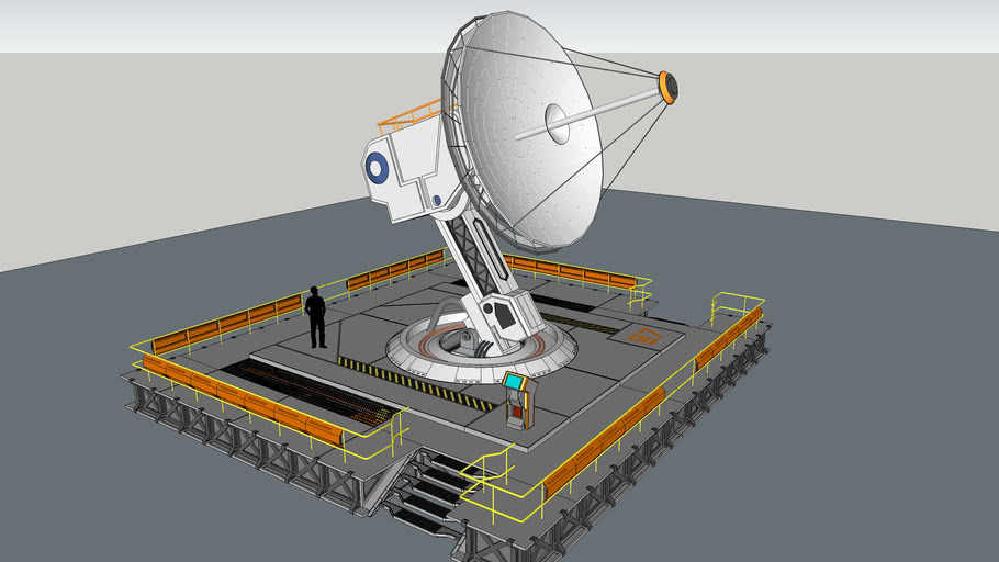 Radar Antenna 3 3D Warehouse
