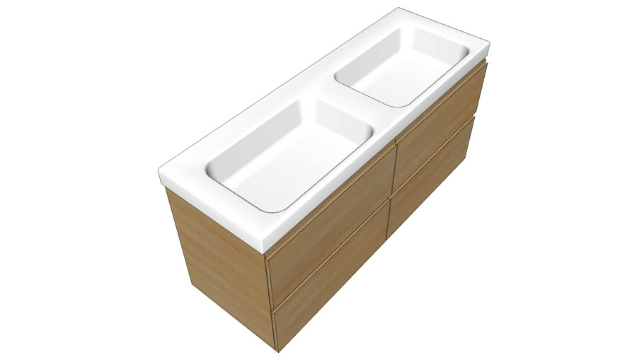 Ikea bathroom chest 3D Warehouse