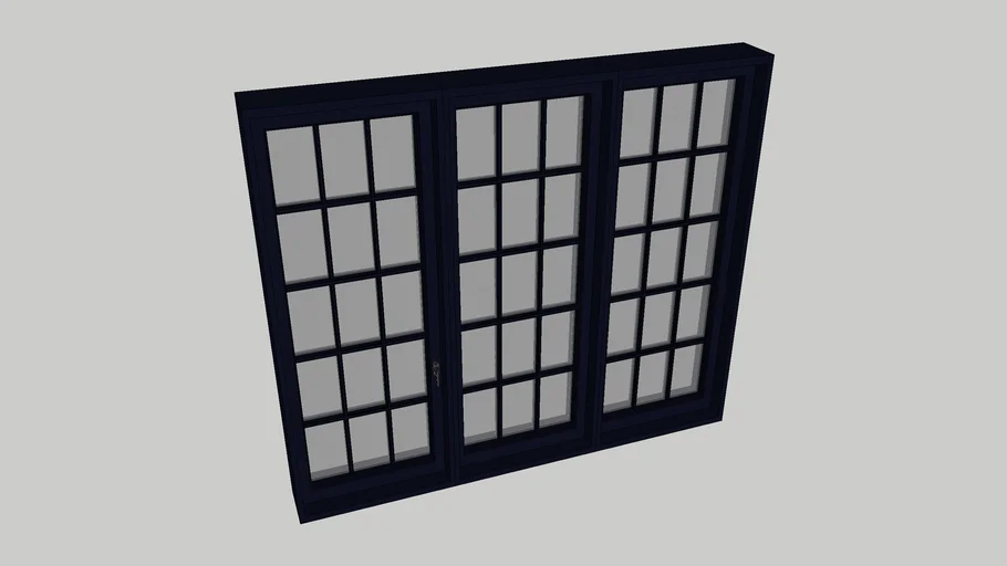 Black window | 3D Warehouse