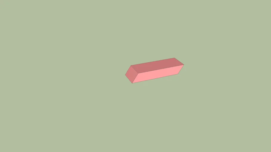 Pink eraser 3D Warehouse