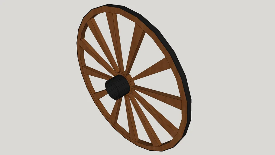 old wheel clipart