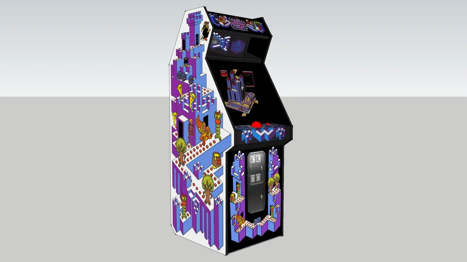 Crystal Castles Arcade Cabinet