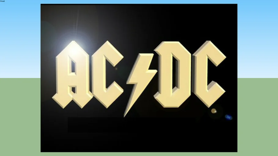 AC/DC Logo | 3D Warehouse