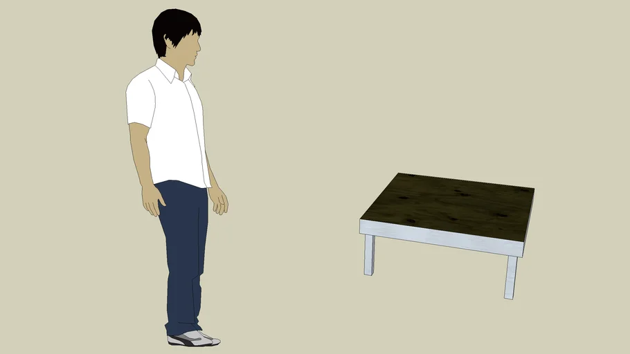 Stage Riser 100x100x40cm | 3D Warehouse