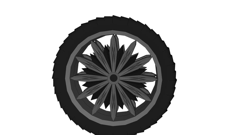 Car wheel 3D Warehouse