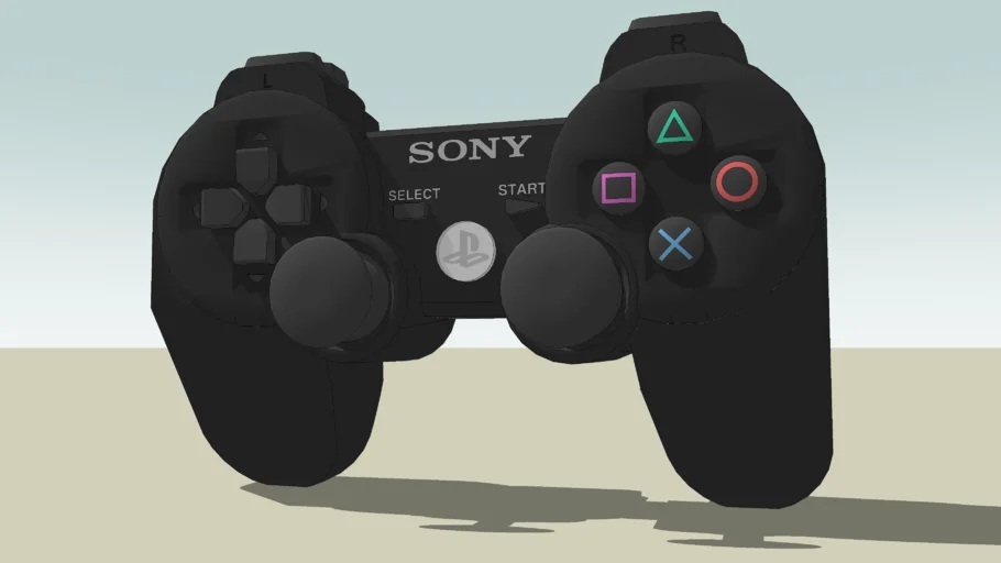 Playstation 3 Controller 3D Warehouse