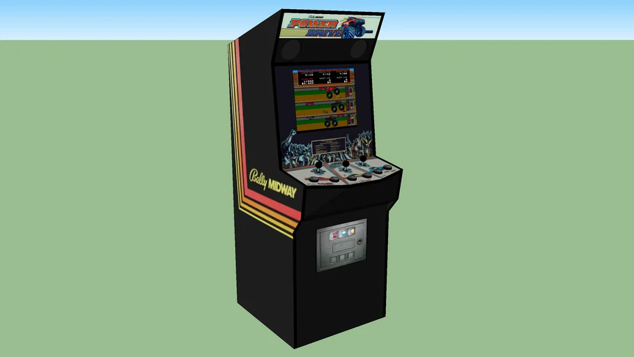 Power Drive Arcade Game