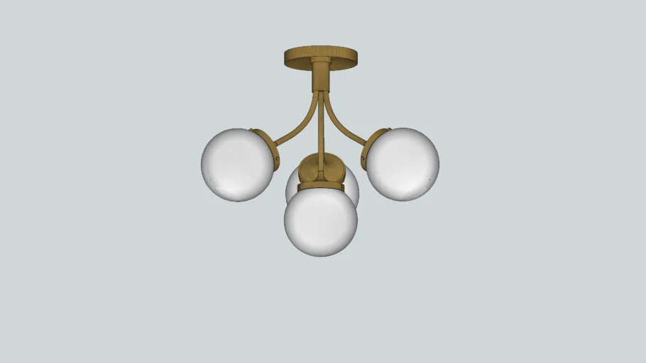 Prescott Semi-Flush Ceiling Light