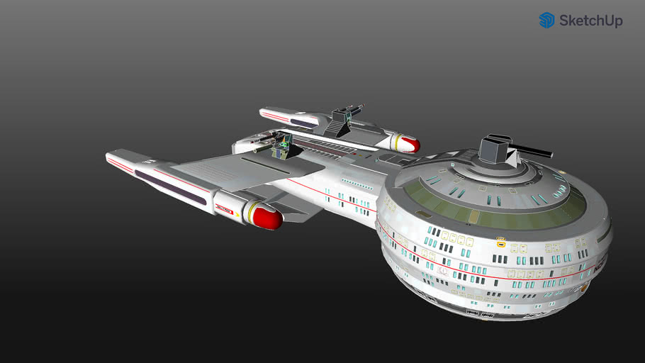 the spaceship 1734 3D Warehouse