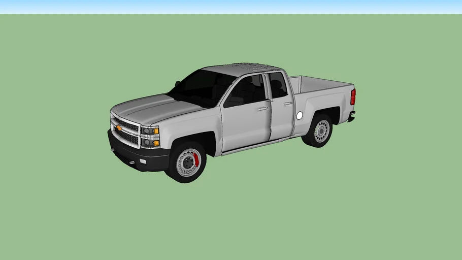 Chevrolet Silverado Model 2018 3d Warehouse 5088