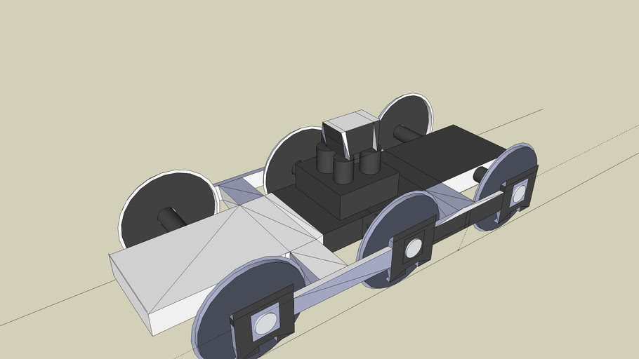 3 axle bogie | 3D Warehouse