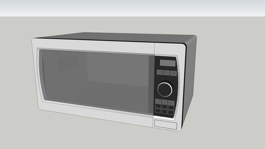 Microwave Oven 01 3d Warehouse