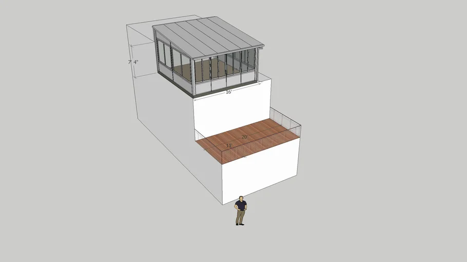 3rd Floor Studio Sunroom | 3D Warehouse