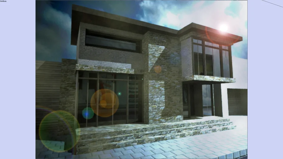 Small Building 3D Warehouse