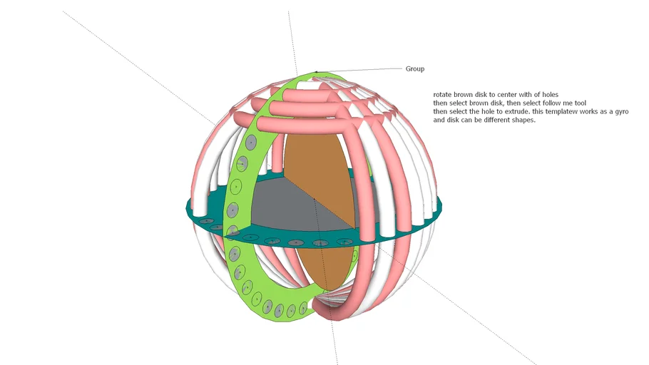 gyro template | 3D Warehouse