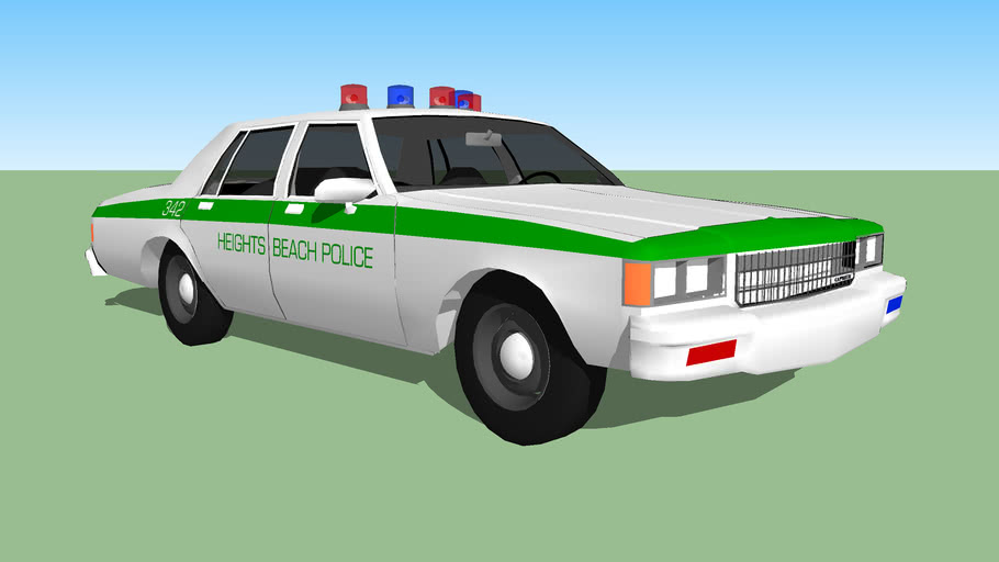 1987 Heights Police Department Chevy Caprice (FOR THUNTER) | 3D Warehouse