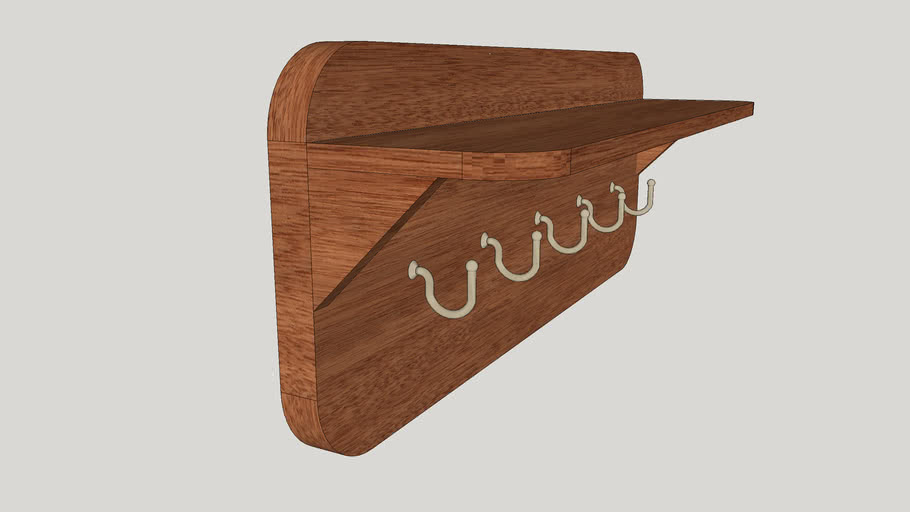 Key Rack 3D Warehouse