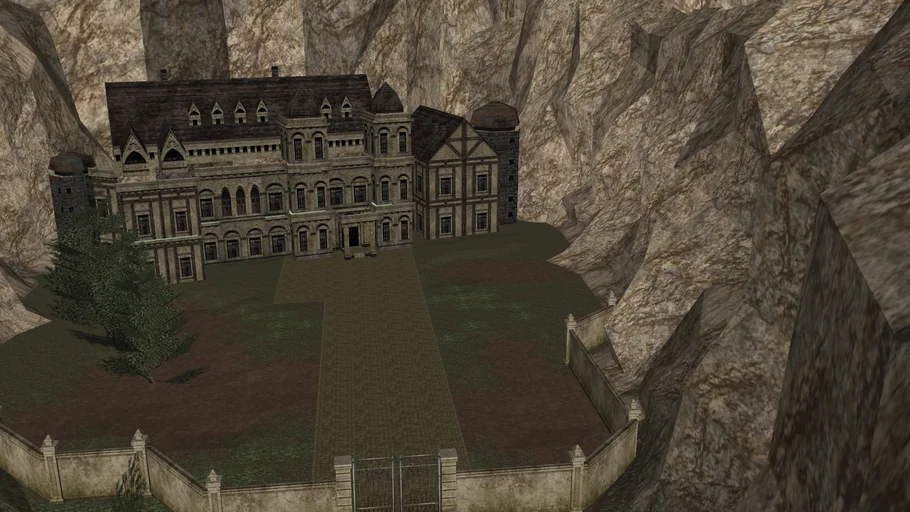 outside of shinra mansion | 3D Warehouse