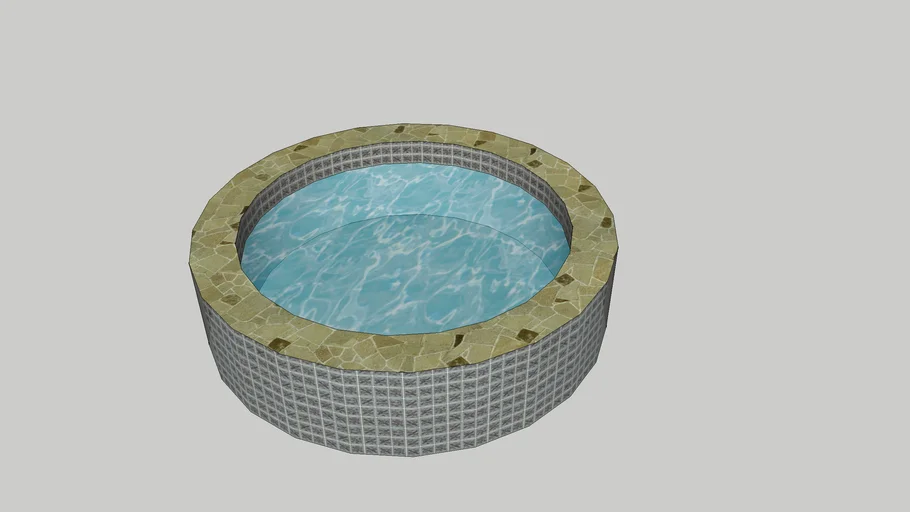 Pool inside/outside | 3D Warehouse