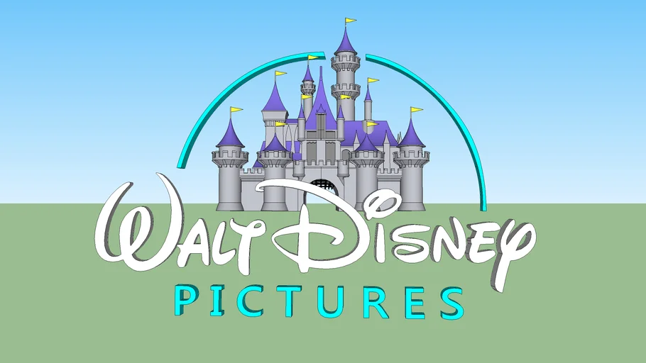 Walt Disney Pictures logo | 3D Warehouse