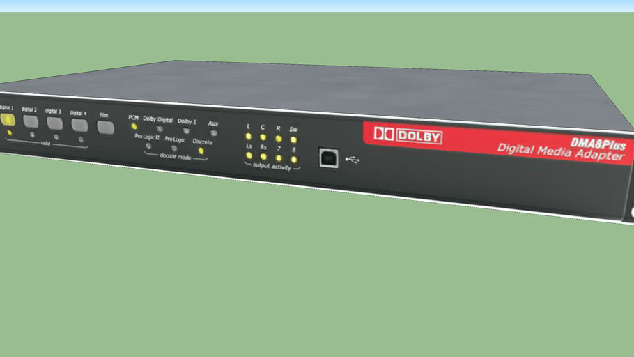Dolby Digital Media Adapter DMA8Plus 3D Warehouse