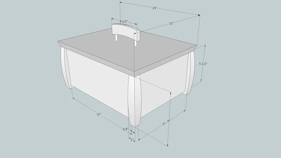 elsa box dims | 3D Warehouse