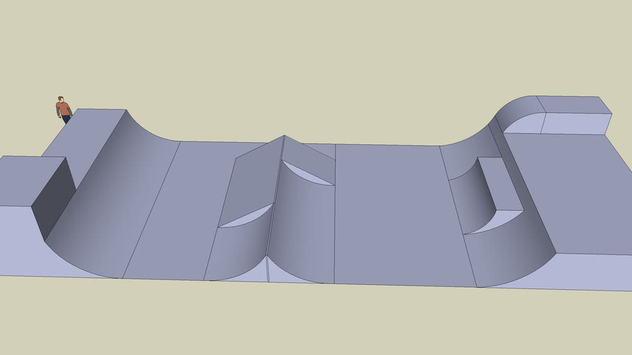 Mini Ramp Skate Park (MRSP) | 3D Warehouse