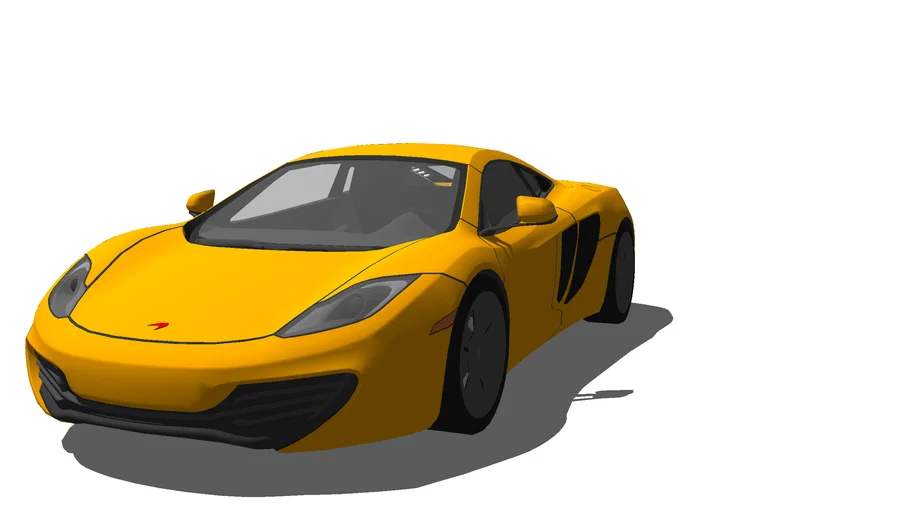 2011 McLaren MP4 12C | 3D Warehouse