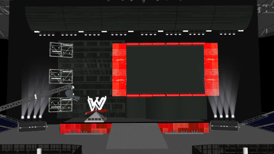 wwe raw hd stage