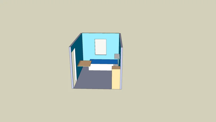 My Room, To Scale 3D Warehouse