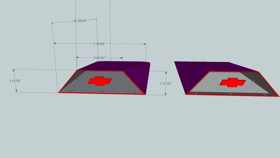 hood scoop | 3D Warehouse