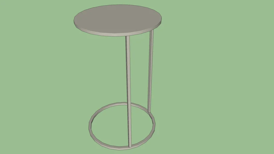 Room&Board Slim Round CTable in Colors 3D Warehouse