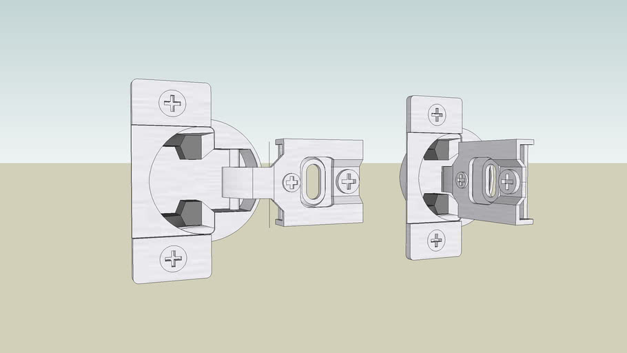 Blum hinge 3D Warehouse