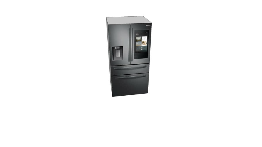 Samsung 662L French Door Refrigerator SRF662BFH4 3D Warehouse