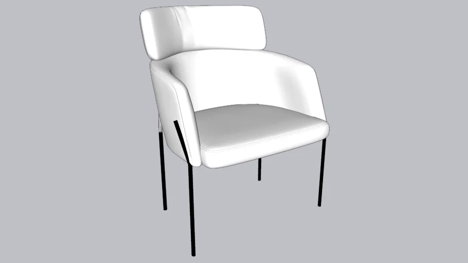 Azalea boucle chair - CB2