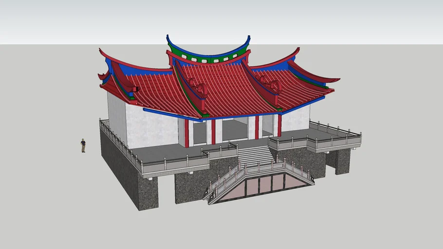 台中市文昌公廟 | 3D Warehouse