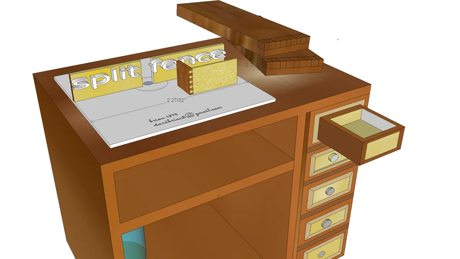 router-table-3d-warehouse