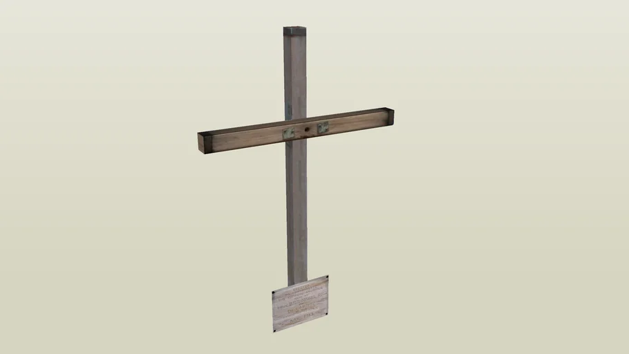 Ninnis Mertz Memorial Cross 3D Warehouse