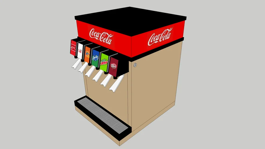Soda Dispenser 3D Warehouse