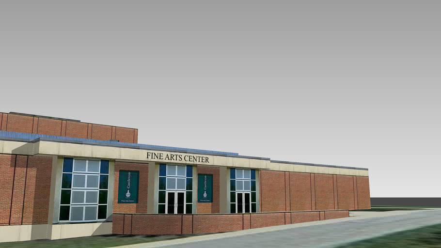 Fine Arts Center Castleton State 3D Warehouse