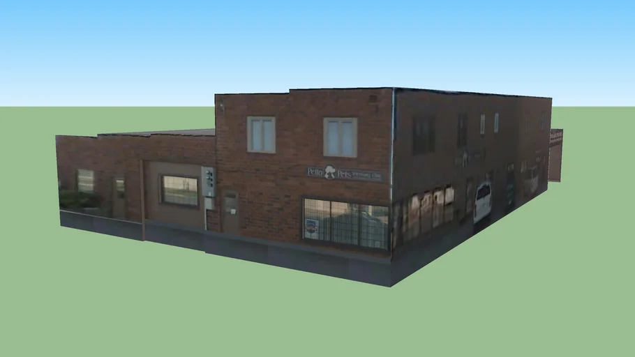 Pella Pets Veterinary Clinic, Pella, Iowa 3D Warehouse