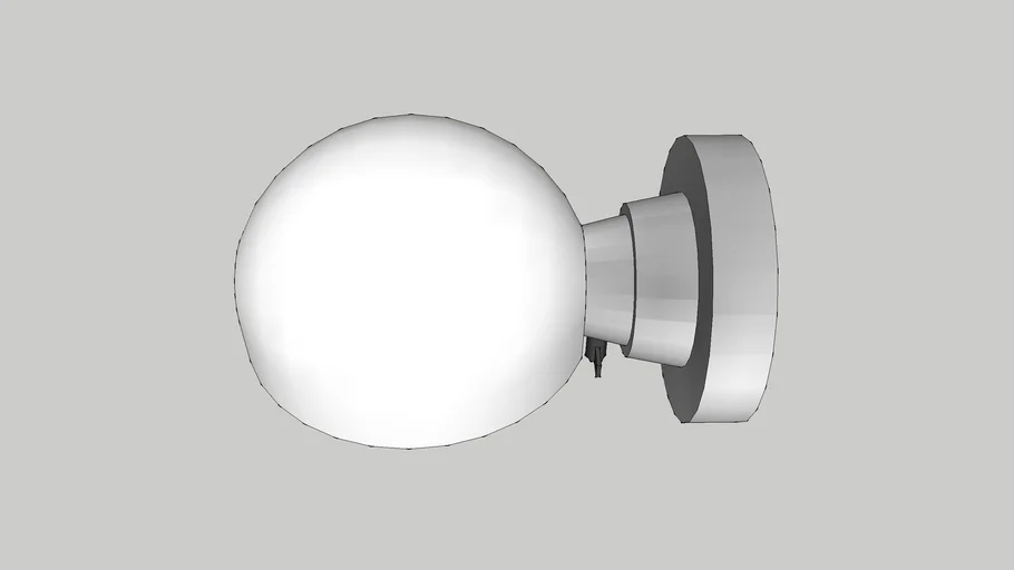 1920's Bathroom Light | 3D Warehouse